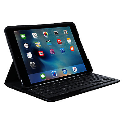 Logitech Focus Protective Case with Integrated Keyboard for iPad mini 4, Black Logitech Focus Protective Case with Integrated Keyboard for iPad mini 4, Black